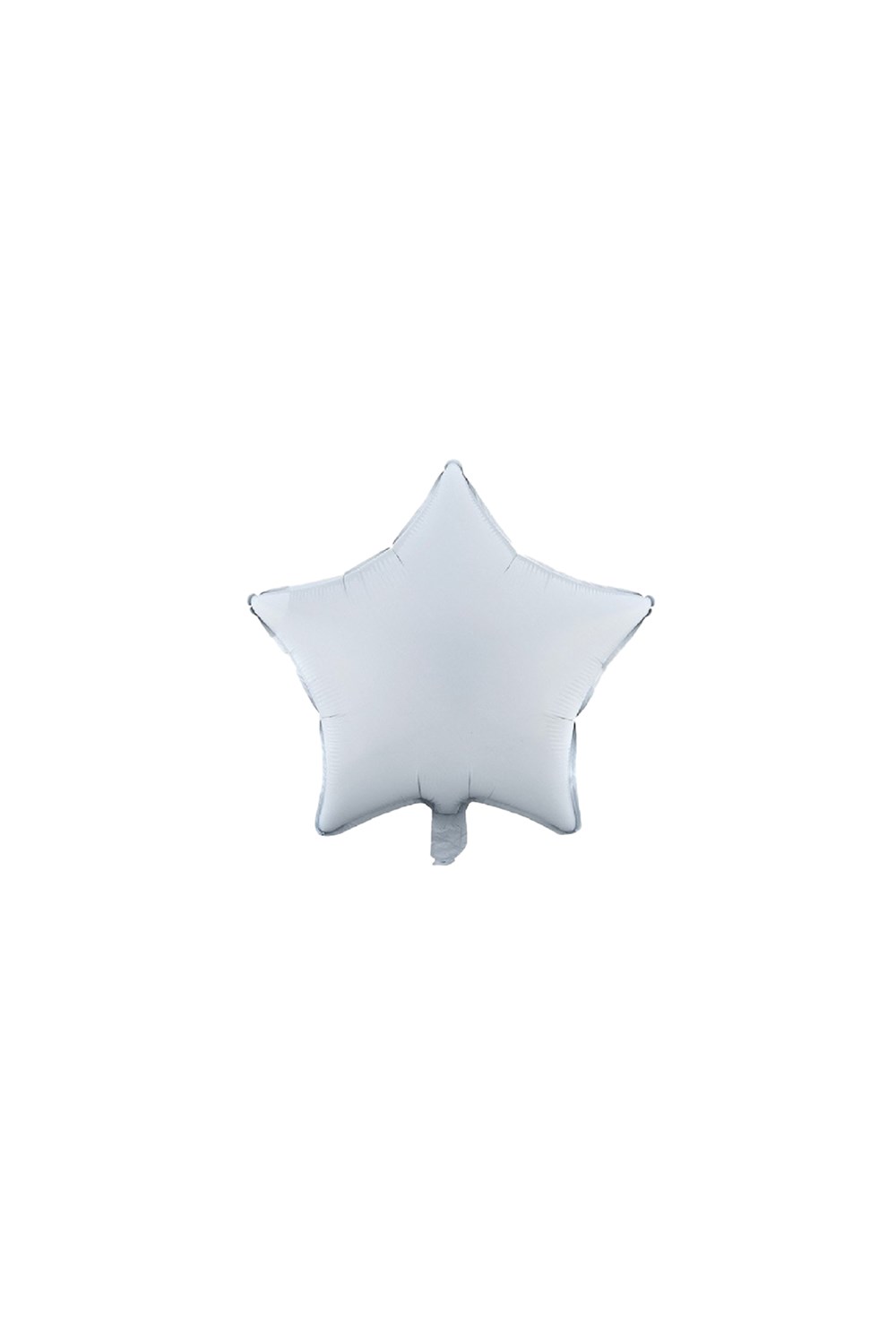 Beyaz Yıldız Folyo Balon 45cm