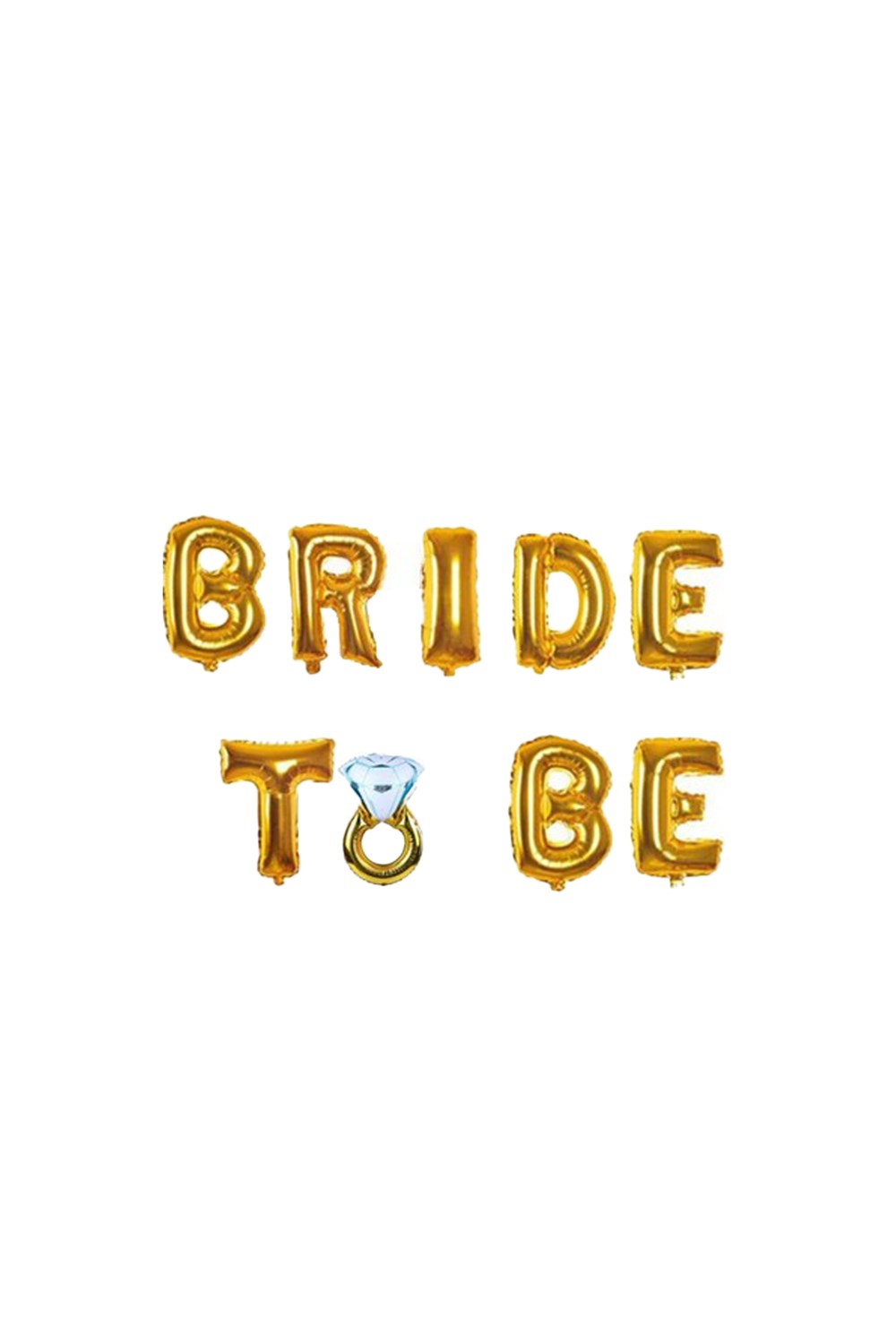 Bride To Be Folyo Balon Set Gold 16