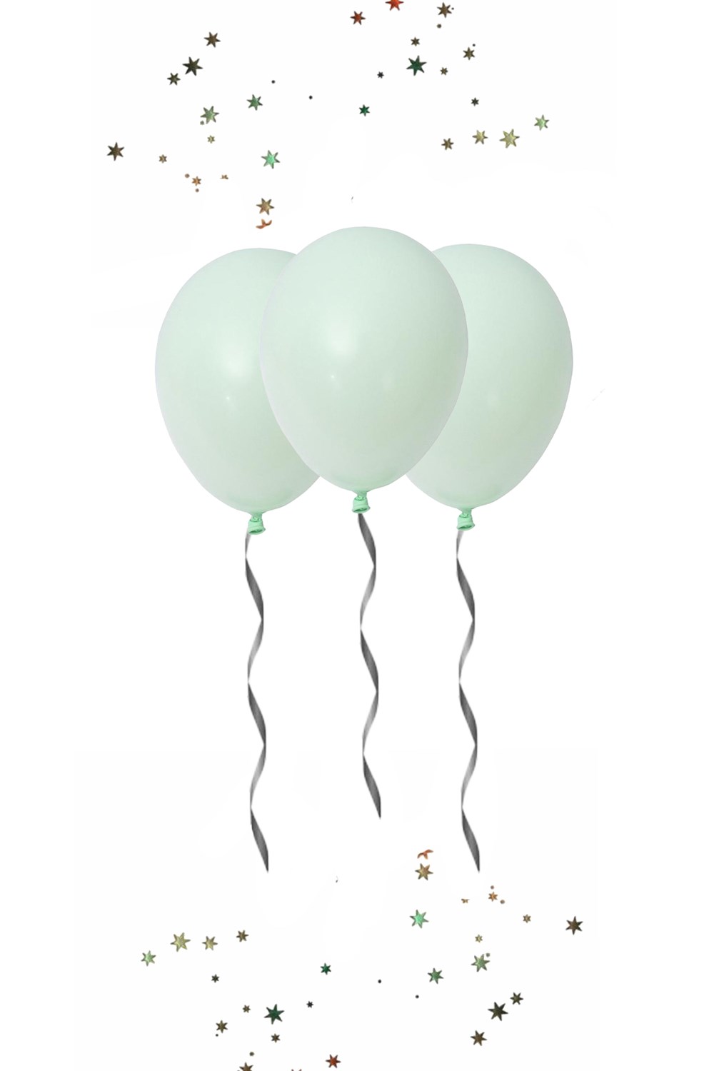 Mint Yeşili Makaron Lateks Balon 10lu