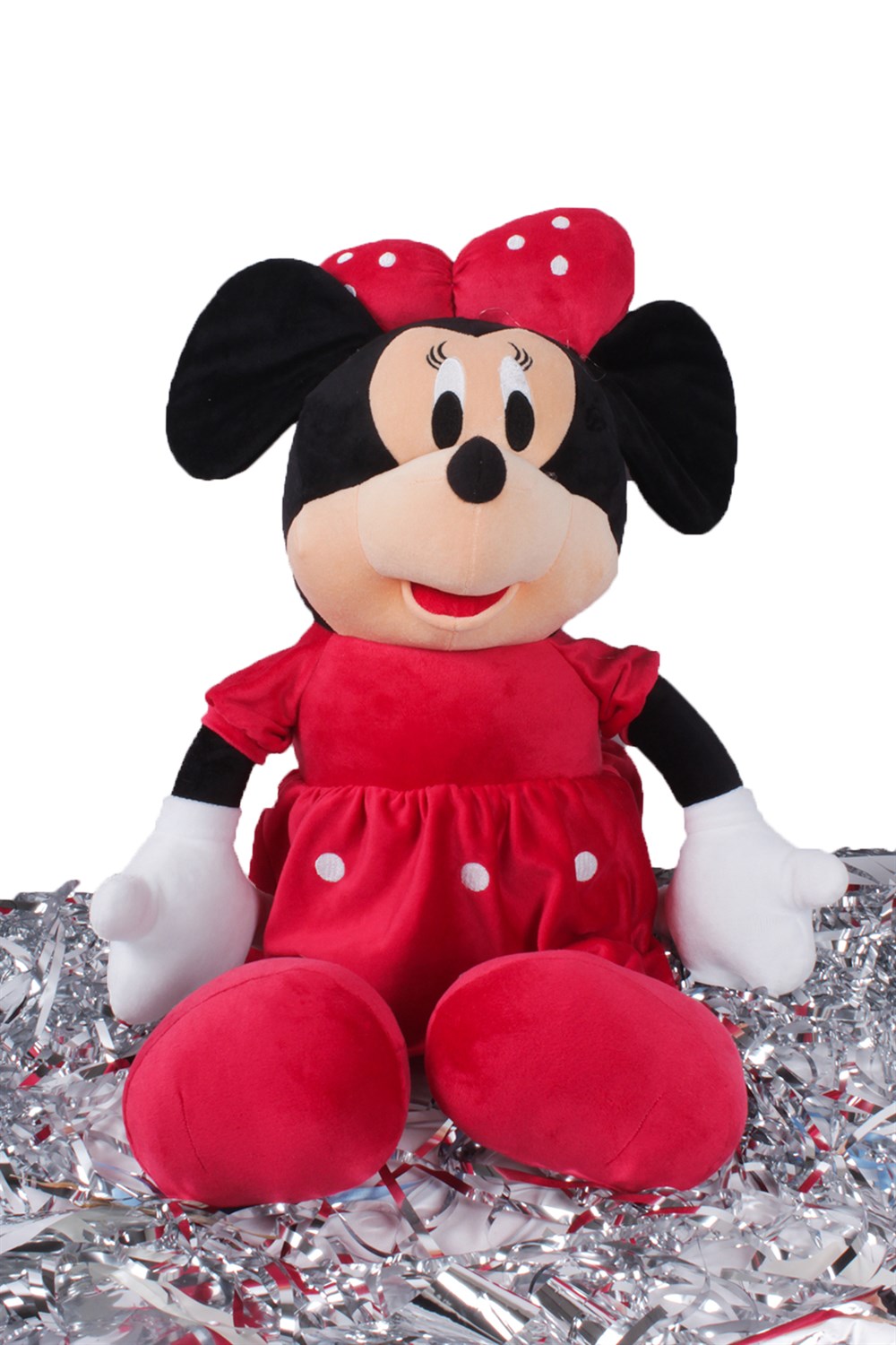 Peluş Oyuncak Minnie Mouse Kırmızı Elbiseli 80 CmPartistST4239