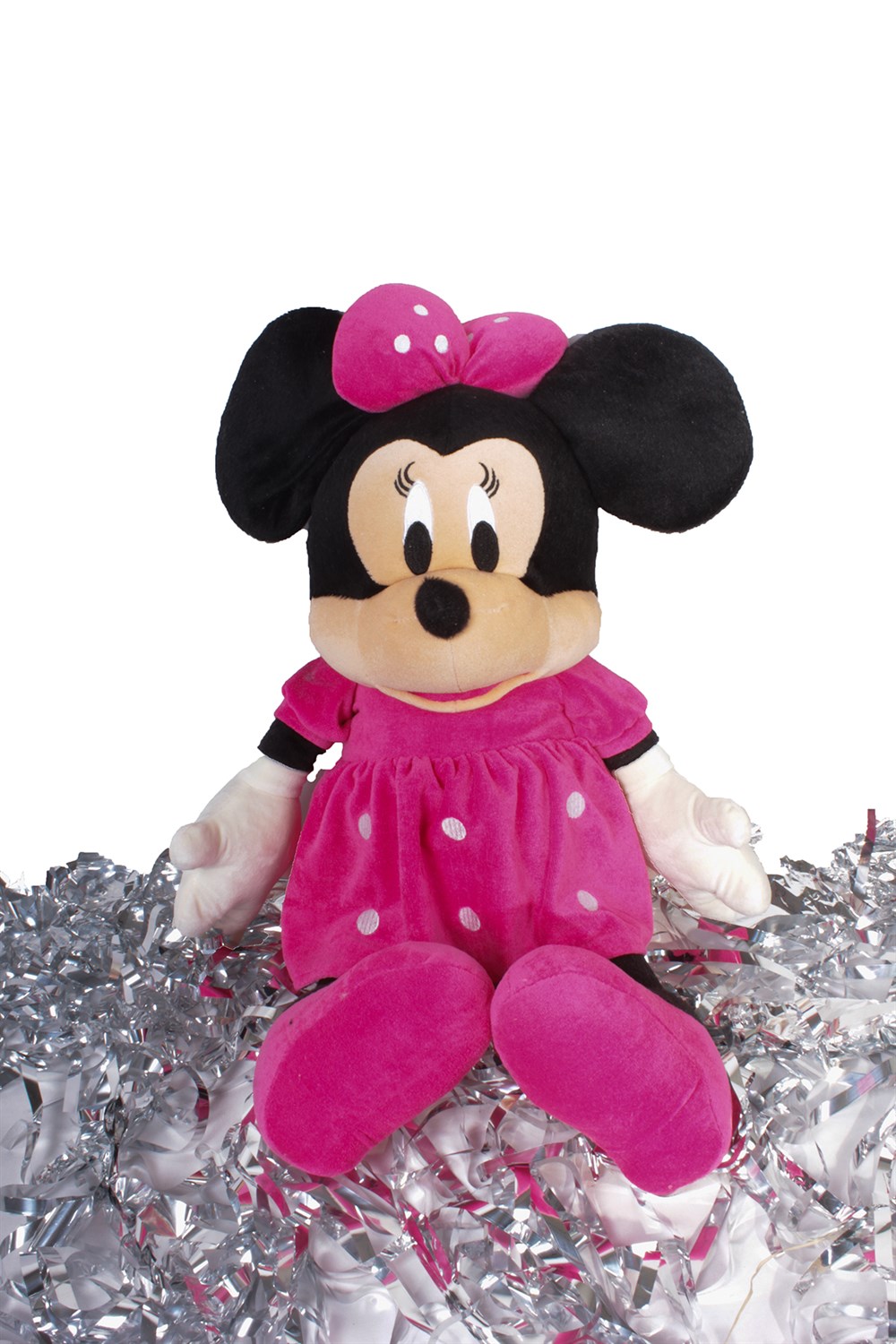 Peluş Oyuncak Minnie Mouse Pembe Elbiseli 80 Cm
