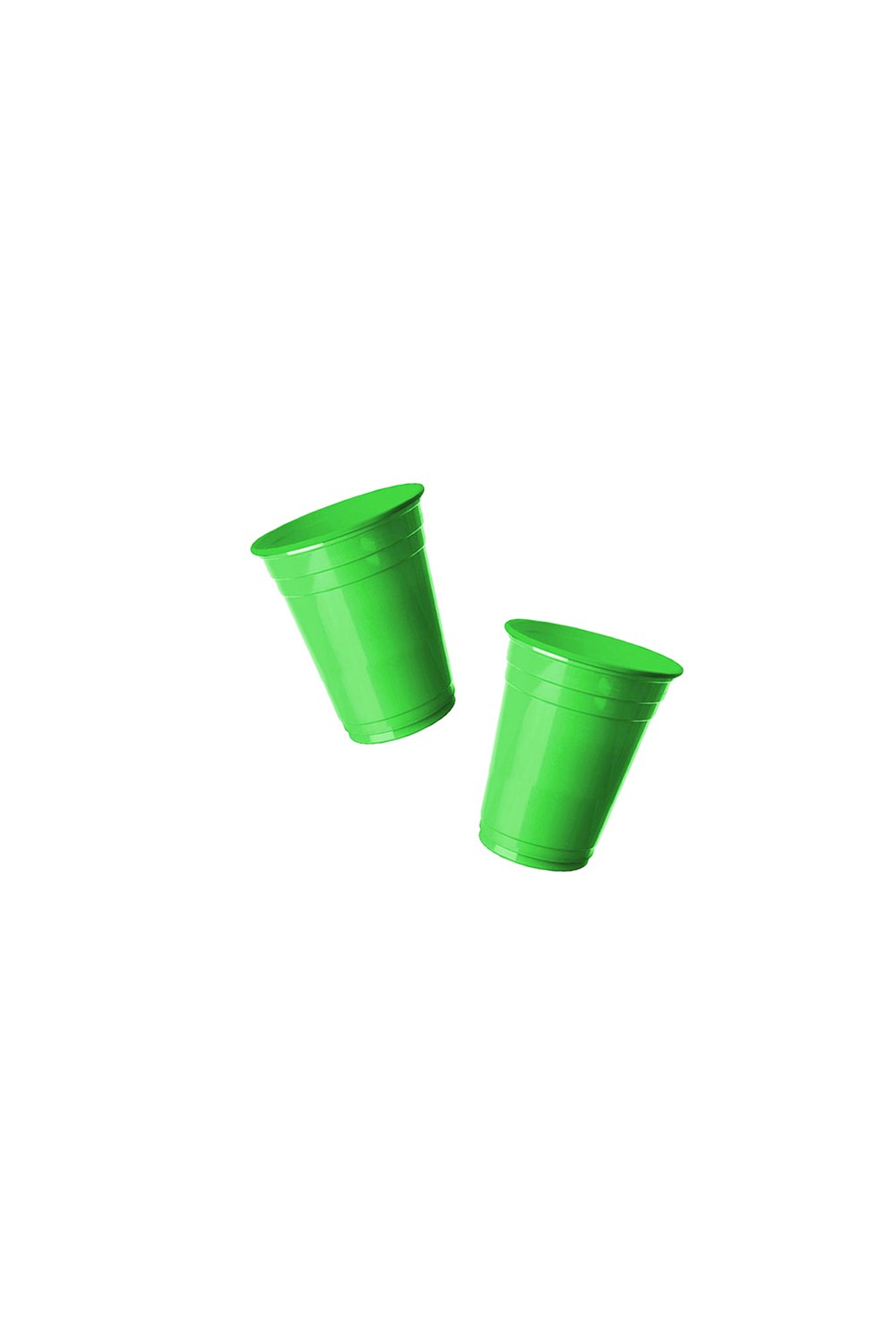 Yeşil Plastik Bardak 8li